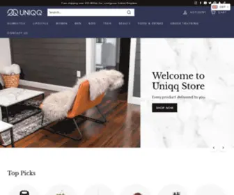 Uniqq.co.uk(Online Shopping Store) Screenshot