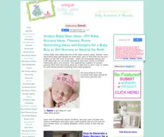 Unique-Baby-Gear-Ideas.com(Baby Nursery Ideas and Themes) Screenshot