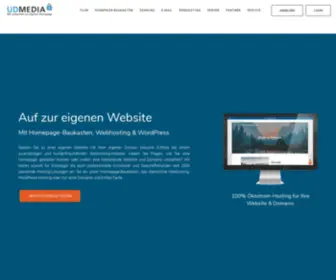 Unique-Designs.de(Webhosting günstig) Screenshot