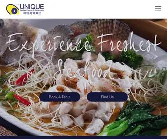 Unique-Seafood.com.my(奇怪海鲜集团) Screenshot