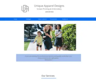 Uniqueappareldesigns.com(Uniqueappareldesigns) Screenshot