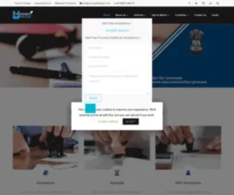 Uniqueattestation.com(Certificate Attestation in Delhi) Screenshot