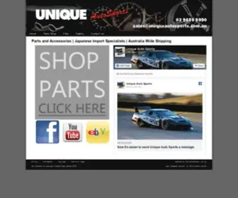 Uniqueautosports.com.au(Unique Auto Sports) Screenshot