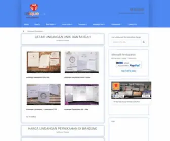 Uniquecardwedding.co.id(Undangan pernikahan unik dan murah) Screenshot