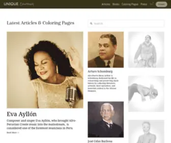 Uniquecoloring.com(Unique Coloring) Screenshot