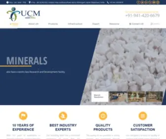 Uniquecrystalminerals.com(Unique Crystal Minerals) Screenshot