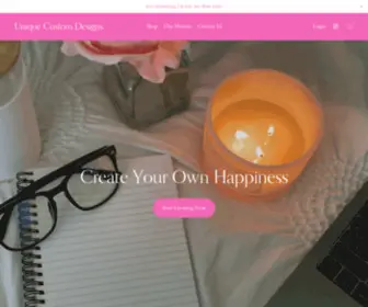 Uniquecustomdesigns.net(Unique Custom Designs) Screenshot