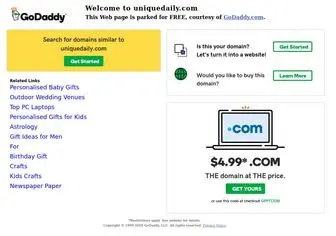 Uniquedaily.com(Your Daily Guide For Unique Entertainment) Screenshot