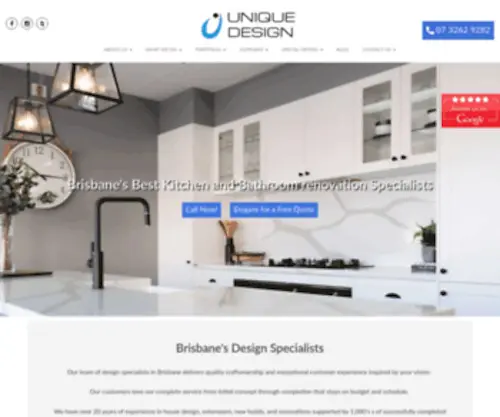 Uniquedesign.net.au(Renovation Specialists Brisbane) Screenshot