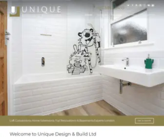 Uniquedesignandbuild.co.uk(House Renovations) Screenshot