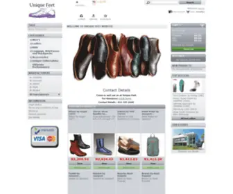 Uniquefeetshop.co.za(Unique Feet) Screenshot