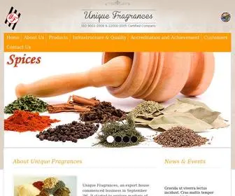 Uniquefragrances.com(Unique Fragrances) Screenshot