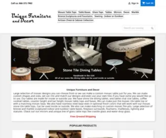 Uniquefurnitureanddecor.com(Unique Furniture and Decor) Screenshot