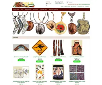 Uniquegift.com.au(Unique Australian gifts and souvenirs) Screenshot