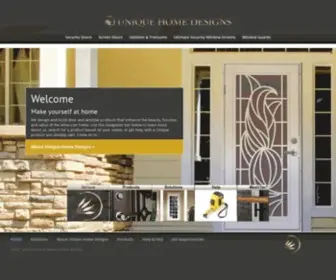 UniqueHD.com(Unique Home Designs) Screenshot