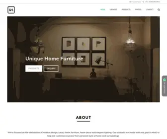 Uniquehomefurniture.in(Unique Home Furniture in Gurgaon) Screenshot