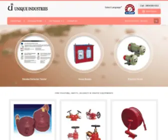 Uniqueindus.com(UNIQUE INDUSTRIES) Screenshot