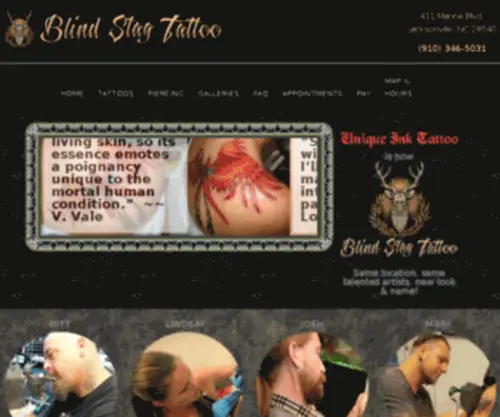 Uniqueinktattoo.com(Unique Ink Tattoo) Screenshot