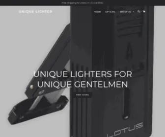 Uniquelighter.com(Unique Lighter) Screenshot