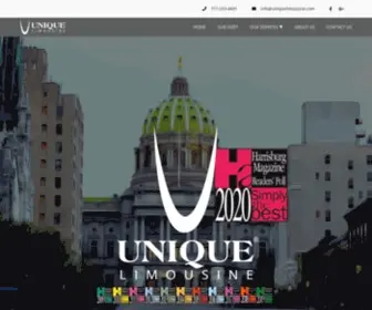 Uniquelimousine.com(Unique Limousine) Screenshot