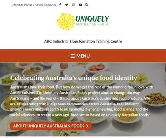 Uniquelyaustralianfoods.org(Uniquely Australian Foods) Screenshot