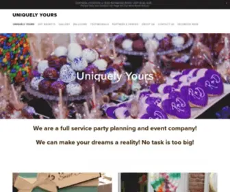 Uniquelyyours-SI.com(Uniquely yours) Screenshot