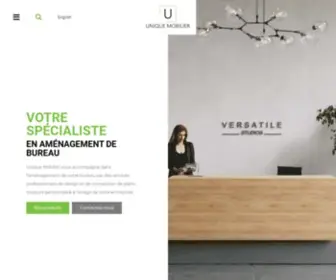 Uniquemobilier.com(Unique Mobilier) Screenshot