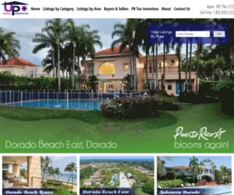 Uniquepropertiespr.com(Unique Properties & Real Estate Services) Screenshot