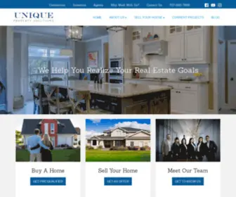 Uniquepropertysolutions.com(Unique Property Solutions) Screenshot