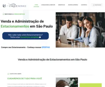 Uniqueservicesp.com.br(Unique Service Estacionamentos) Screenshot