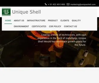 Uniqueshell.com(Aluminium casting manufacturers in coimbatore) Screenshot