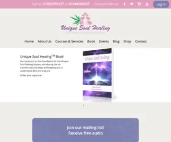 Uniquesoulhealing.co.uk(Unique Soul Healing) Screenshot