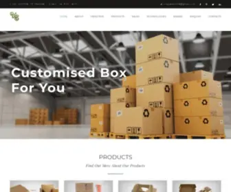 Uniquespecific.com(Corrugated Box Manufacturers) Screenshot