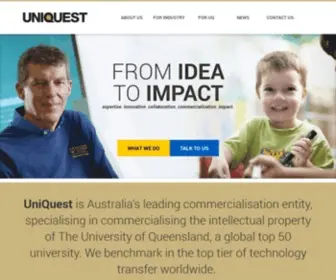 Uniquest.com.au(Home) Screenshot