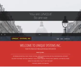 Uniquesystems.org(Unique Systems Inc) Screenshot