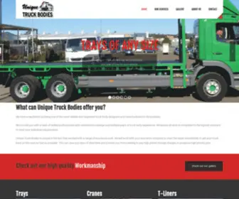 Uniquetruckbodies.com.au(Unique Truck Bodies) Screenshot