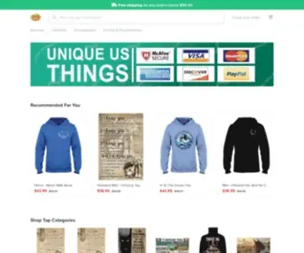 Uniqueusthings.com(Shop for printed t) Screenshot