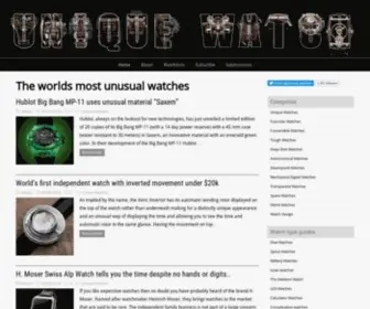 Uniquewatchguide.com(Unique Watch Guide) Screenshot