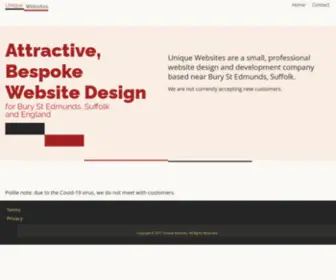 Uniquewebsites.co.uk(Unique Websites have now retired) Screenshot