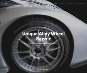 Uniquewheelrepair.com(Unique Alloy Wheel Repair) Screenshot