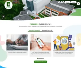 Uniquindio.edu.co(Universidad del Quindío) Screenshot