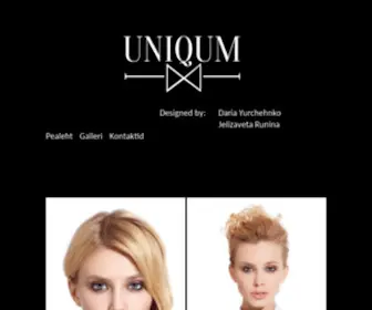 Uniqum.ee(Uniqum fashion) Screenshot