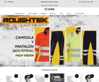 Uniquniformes.com(Vestimos empresas en todo México. Uniformes) Screenshot