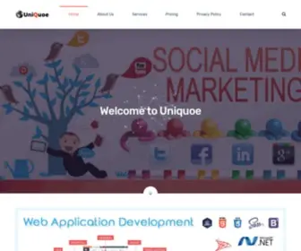 Uniquoe.com(Top Digital Marketing company in Delhi Ncr) Screenshot