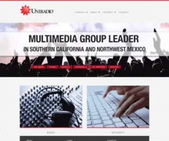 Uniradio.com(Líder en el noroeste de México y sur de California) Screenshot
