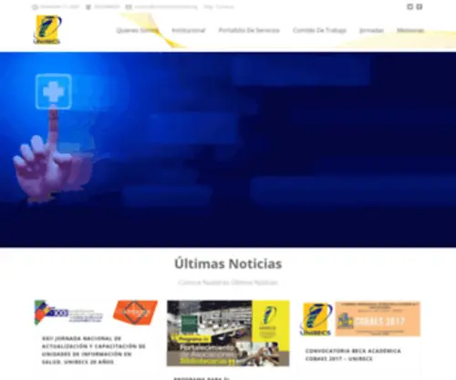 Unirecscolombia.org(Unirecs) Screenshot