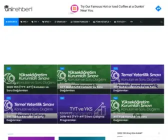 Unirehberi.com(ÜniRehberi) Screenshot