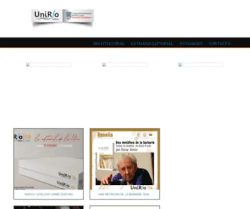 Unirioeditora.com.ar(Unirioeditora) Screenshot