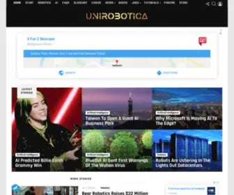 Unirobotica.com(DNS Update Required) Screenshot