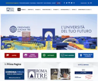 Uniroma3.it(Università Roma Tre) Screenshot